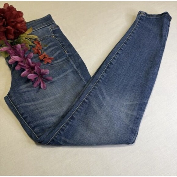 J. Crew Women's Medium Wash Toothpick Premium Denim Skinny Jeans. Size 26 # - Picture 2 of 8